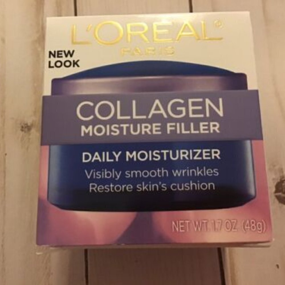 L'Oreal Paris Collagen Moisture Filler Facial Day Night Cream 1.7 oz BRAND NEW